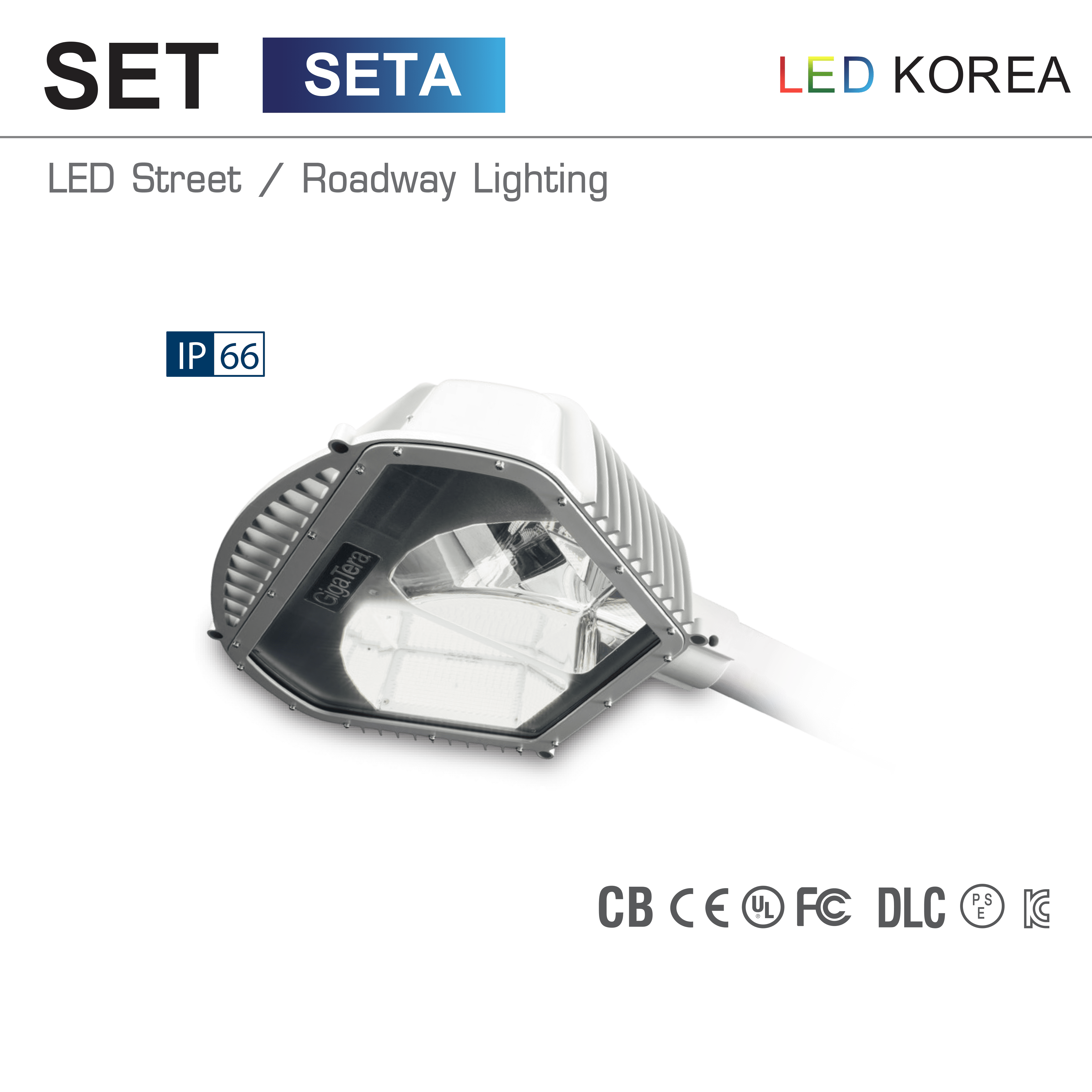 โคมไฟถนน (LED Street Light ) รุ่น  SETA